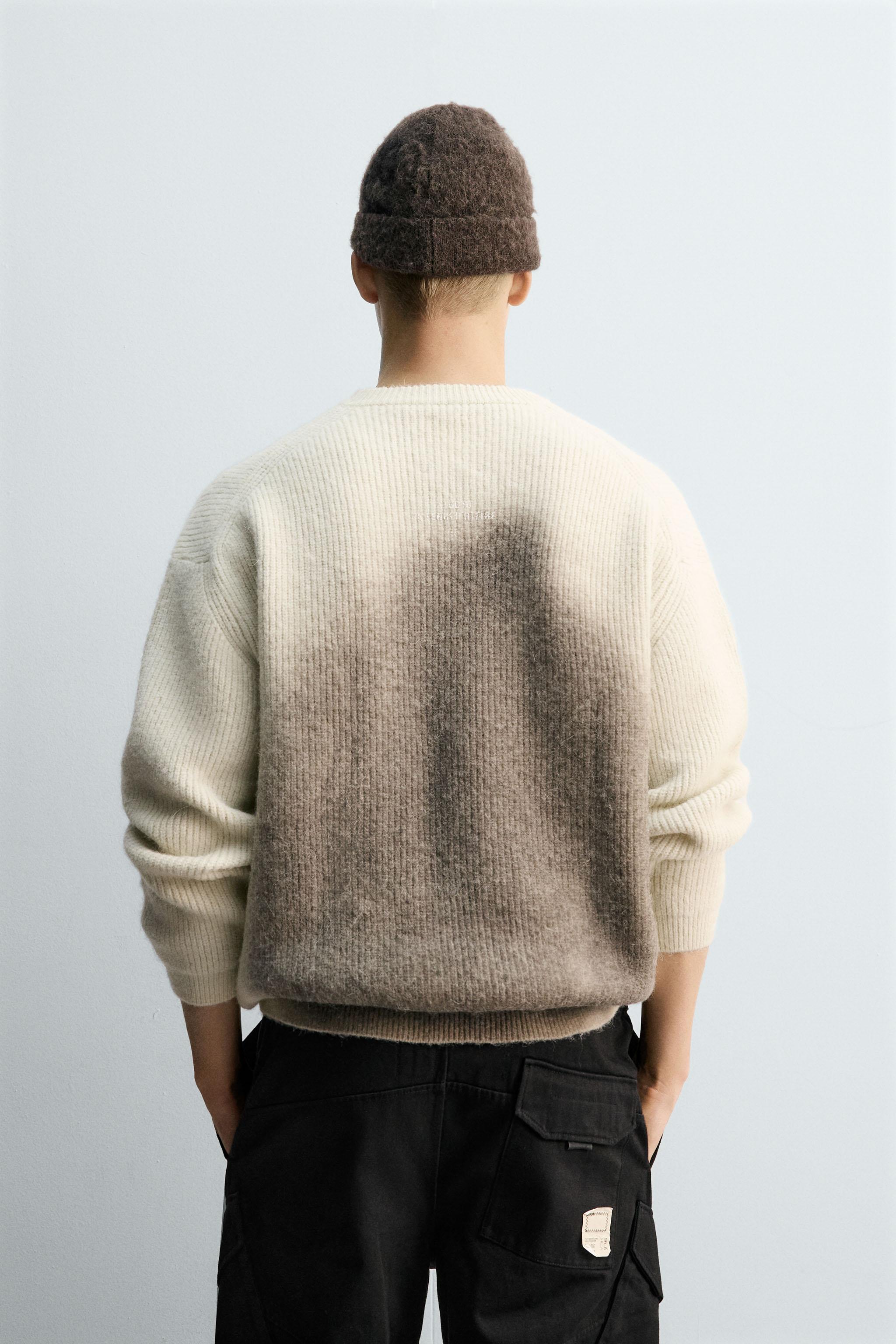 SPRAY LOGO SWEATER X SR_A